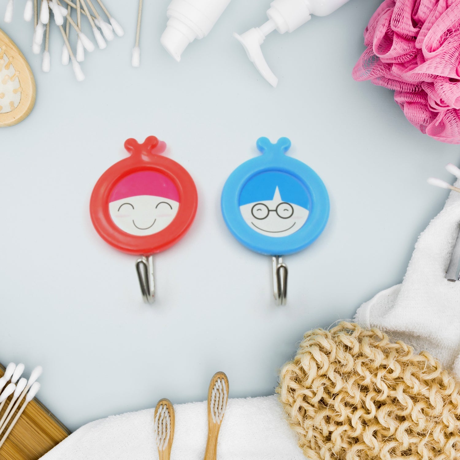 MULTIPURPOSE STRONG HOOK SELF-ADHESIVE HOOKS FOR WALL HEAVY PLASTIC HOOK, STICKY HOOK HOUSEHOLD FOR HOME , DECORATIVE HOOKS, BATHROOM & ALL TYPE WALL USE HOOK , SUITABLE FOR BATHROOM, KITCHEN, OFFICE (2 PC SET) MULTIPURPOSE STRONG HOOK SELF-ADHESIVE HOOKS FOR WALL HEAVY PLASTIC HOOK, STICKY HOOK HOUSEHOLD FOR HOME , DECORATIVE HOOKS, BATHROOM & ALL TYPE WALL USE HOOK , SUITABLE FOR BATHROOM, KITCHEN, OFFICE (2 PC SET)